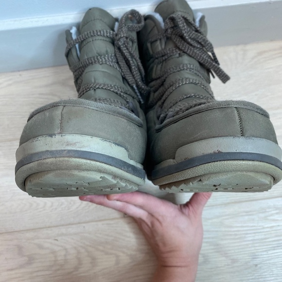 Merrell Snow Boot 6.5 Snowcreek Leather Insulated Waterproof Winter Snow Rain - Picture 4 of 10